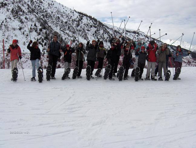 Valmeunier 2007-2008 - Sneeuwwandeling